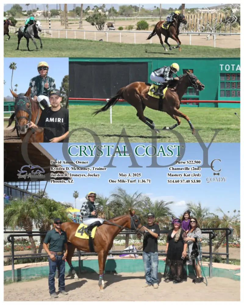 CRYSTAL COAST - 05-03-25 - R07 - TUP Turf Paradise
