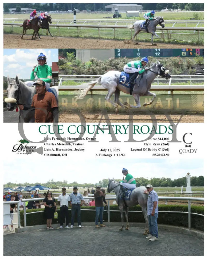 CUE COUNTRY ROADS - 071125 - Race 01 - BTP Indiana Grand