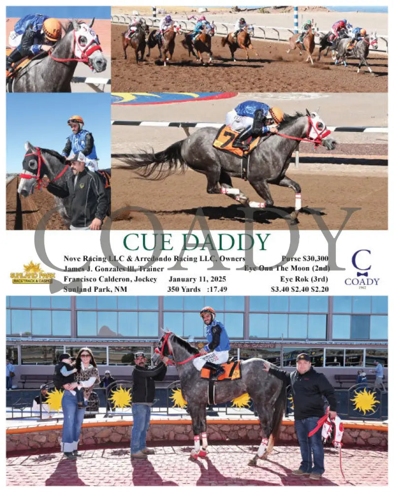 Cue Daddy - 01-11-25 R02 Sun Turfway Park