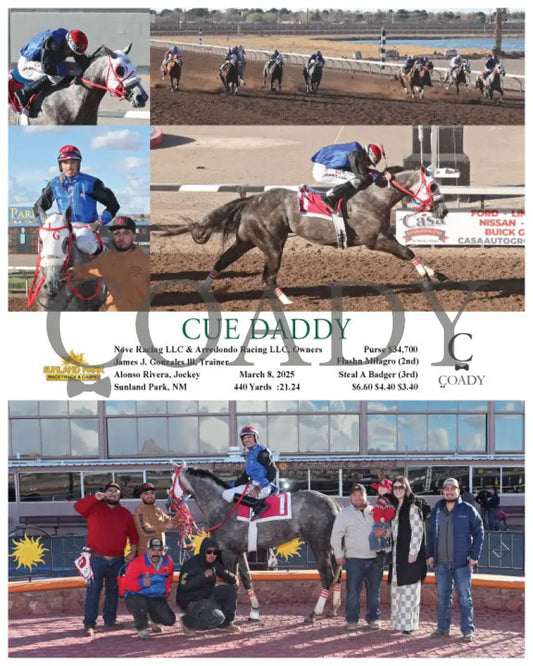 CUE DADDY - 03-08-25 - R10 - SUN Sunland Park