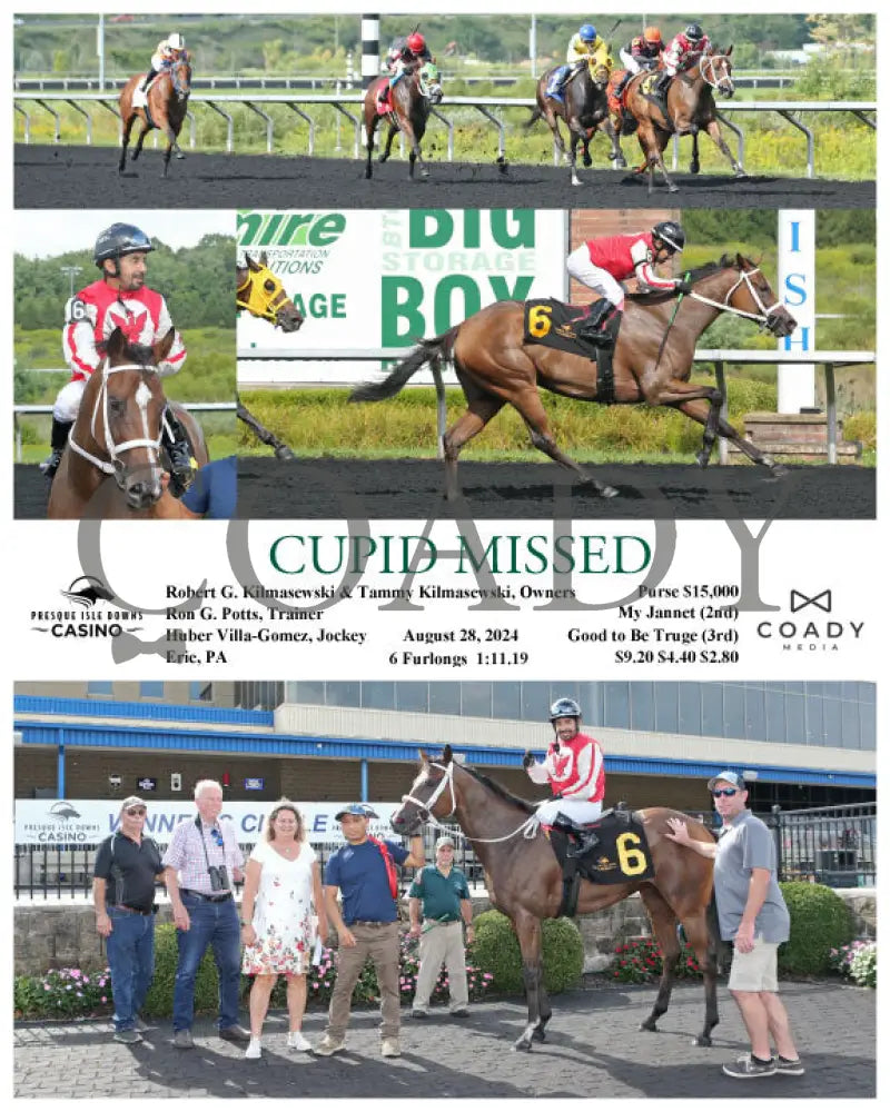Cupid Missed - 08-28-24 R03 Pid Presque Isle Downs