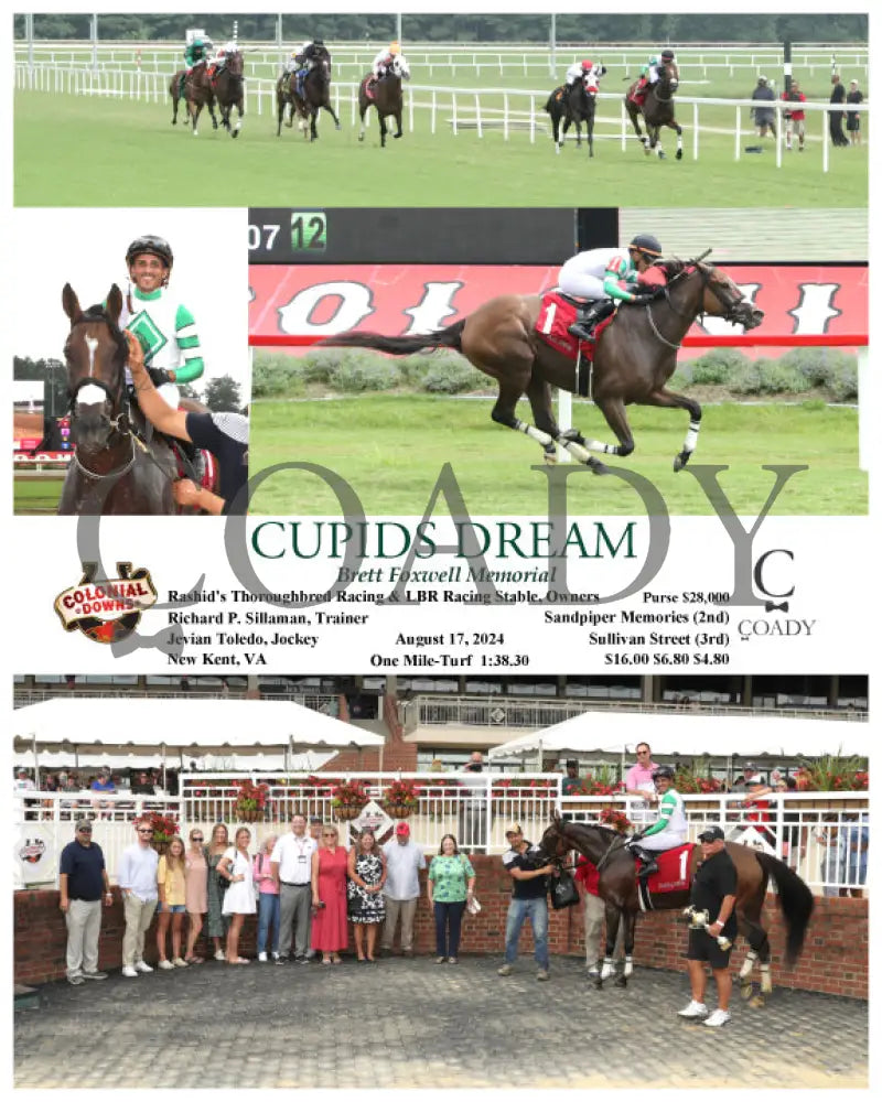Cupids Dream - Brett Foxwell Memorial 08-17-24 R03 Cnl Colonial Downs