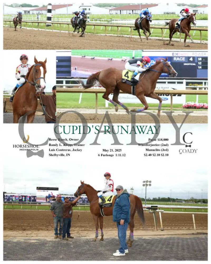CUPID’S RUNAWAY - 05-21-25 - R04 - IND Indiana Grand