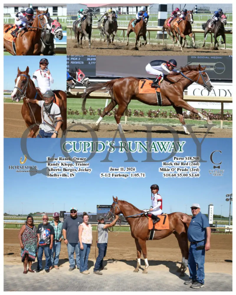 Cupid’s Runaway - 06-11-24 R06 Ind Indiana Grand
