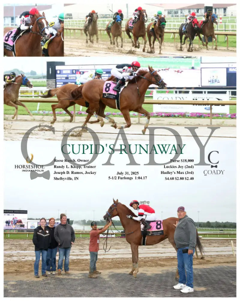 CUPID’S RUNAWAY - 07-31-25 - R01 - IND Indiana Grand