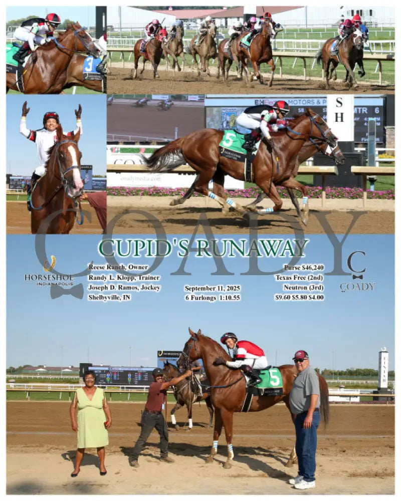 CUPID’S RUNAWAY - 09-11-25 - R06 - IND Indiana Grand