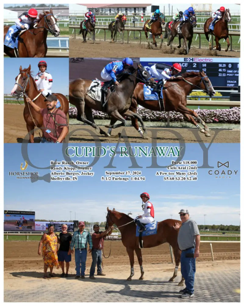 Cupid’s Runaway - 09-17-24 R02 Ind Indiana Grand
