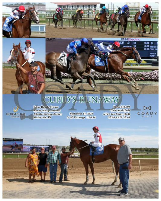 Cupid’s Runaway - 09-17-24 R02 Ind Indiana Grand