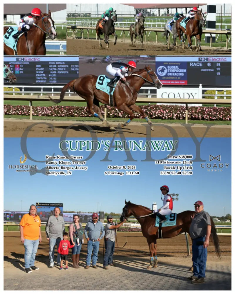 Cupid’s Runaway - 10-08-24 R06 Ind Indiana Grand