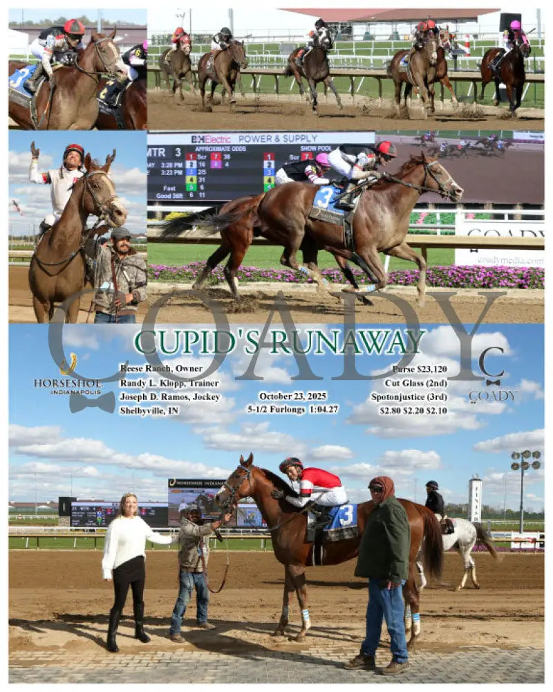 CUPID’S RUNAWAY - 10-23-25 - R03 - IND Indiana Grand