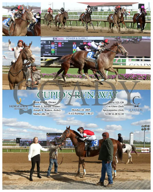 CUPID’S RUNAWAY - 10-23-25 - R03 - IND Indiana Grand