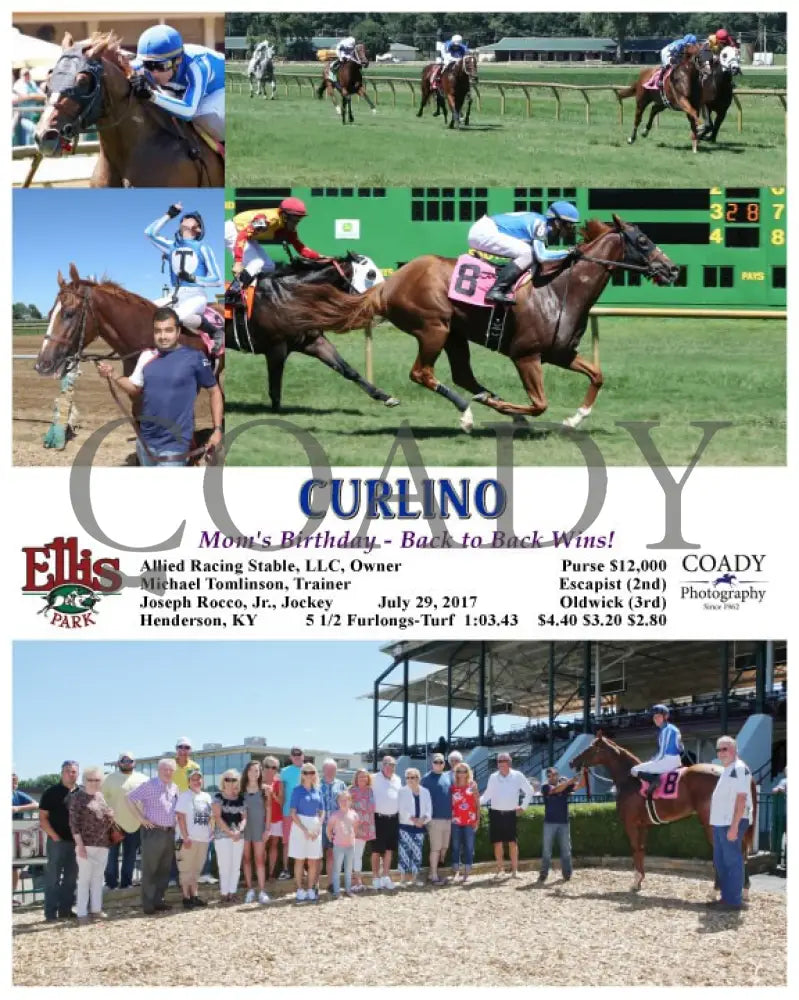 Curlino - 072917 Race 05 Elp Ellis Park