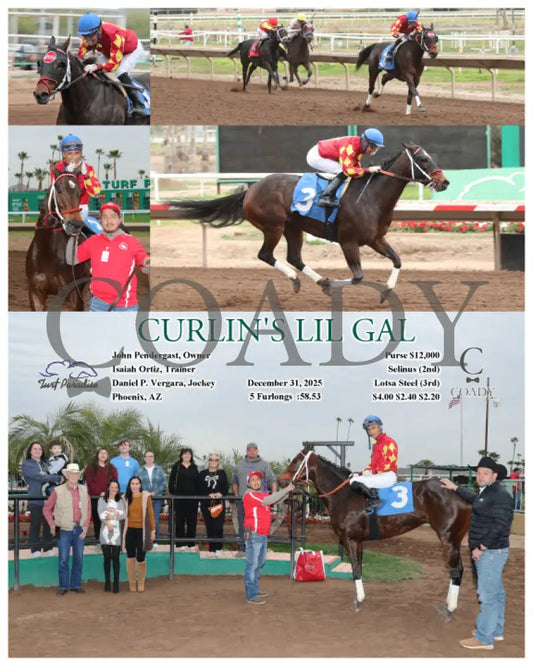 CURLIN'S LIL GAL - 12-31-25 - R03 - TUP - Coady Media - Kurtis Coady Photography