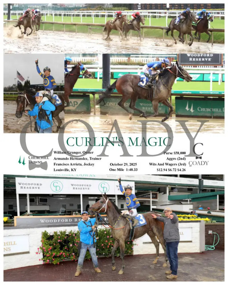 CURLIN’S MAGIC - 10-29-25 - R06 - CD Churchill Downs