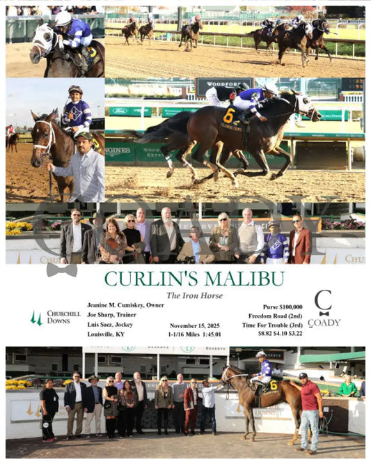 CURLIN'S MALIBU - The Iron Horse - 11-15-25 - R06 - CD - Coady Media - Kurtis Coady Photography
