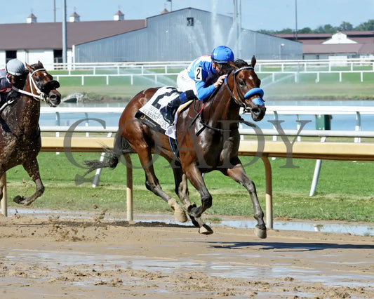 Current Climate - Clarksville 4Th Running 07-05-24 R07 Horseshoe Indiana Finish 02 Sammantha Pagels