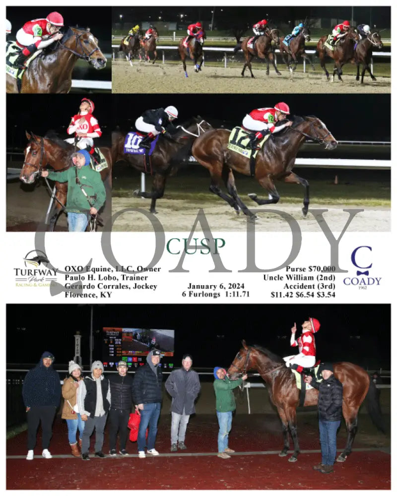 Cusp - 01-06-24 R05 Tp Turfway Park