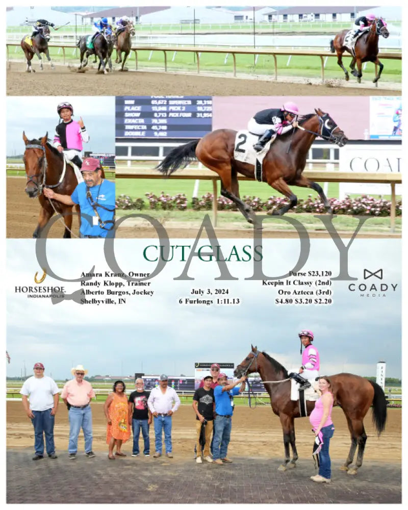 Cut Glass - 07-03-24 R02 Ind Indiana Grand