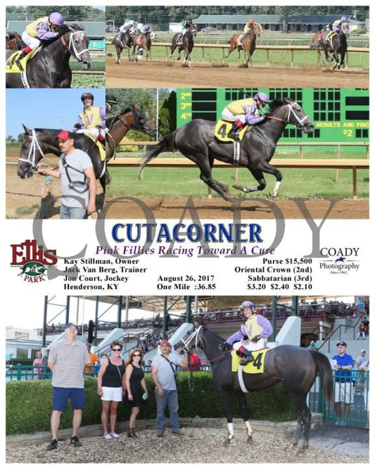 Cutacorner - 082617 Race 06 Elp Ellis Park