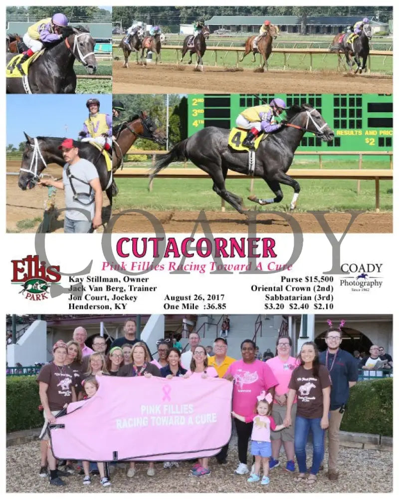 Cutacorner - 082617 Race 06 Elp G Ellis Park