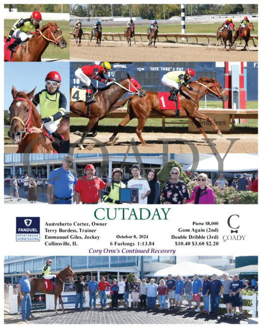Cutaday - 10-08-24 R03 Fan Fanduel Sportsbook Horse Racing