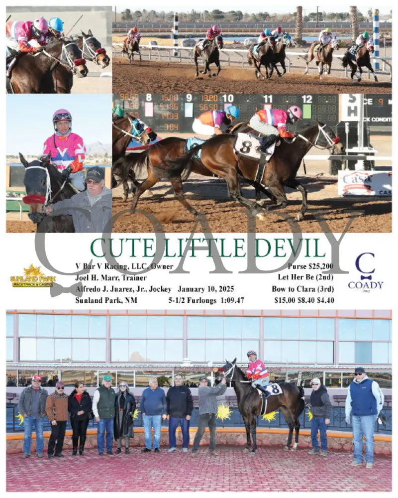 Cute Little Devil - 01-10-25 R09 Sun Turfway Park