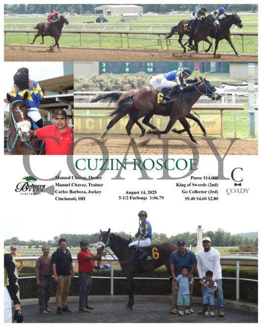 CUZIN ROSCOE - 081425 - Race 03 - BTP Turfway Park