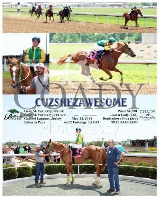 Cuzshezawesome - 052214 Race 01 Btp Belterra Park