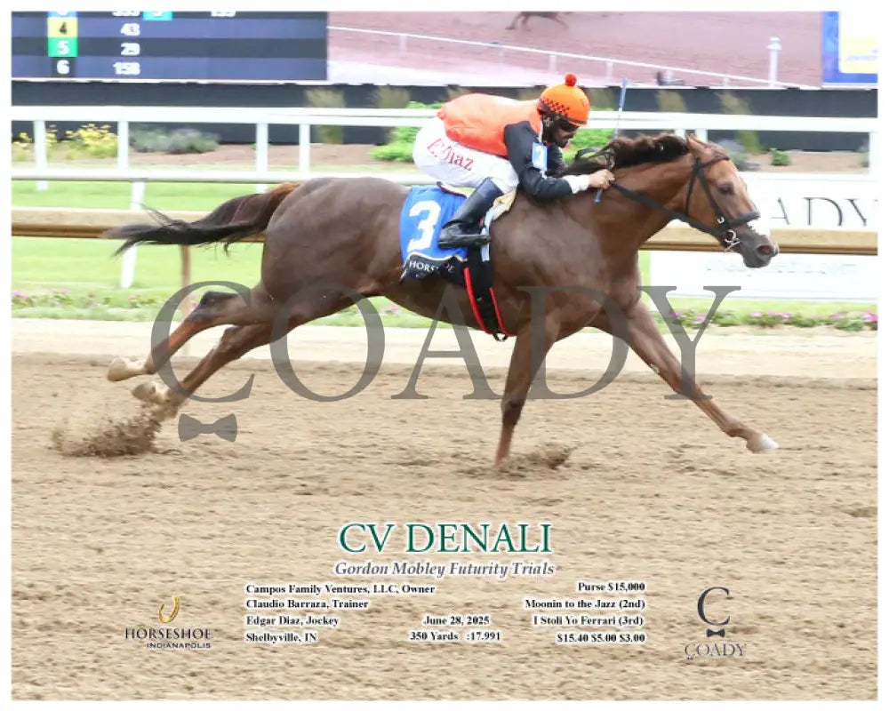 CV DENALI - Gordon Mobley Futurity Trials - 06-28-25 - R01 - IND - Action Indiana Grand