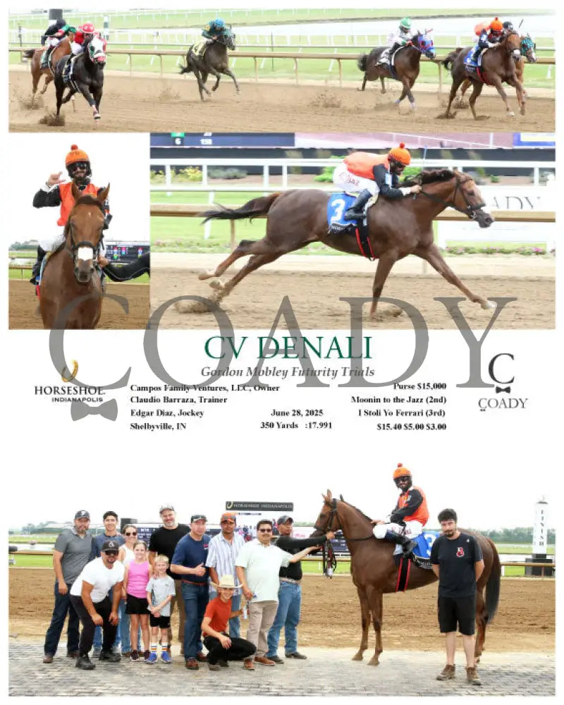 CV DENALI - Gordon Mobley Futurity Trials - 06-28-25 - R01 - IND Indiana Grand
