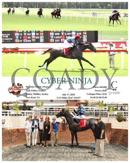 CYBER NINJA - 07-17-25 - R03 - CNL Colonial Downs