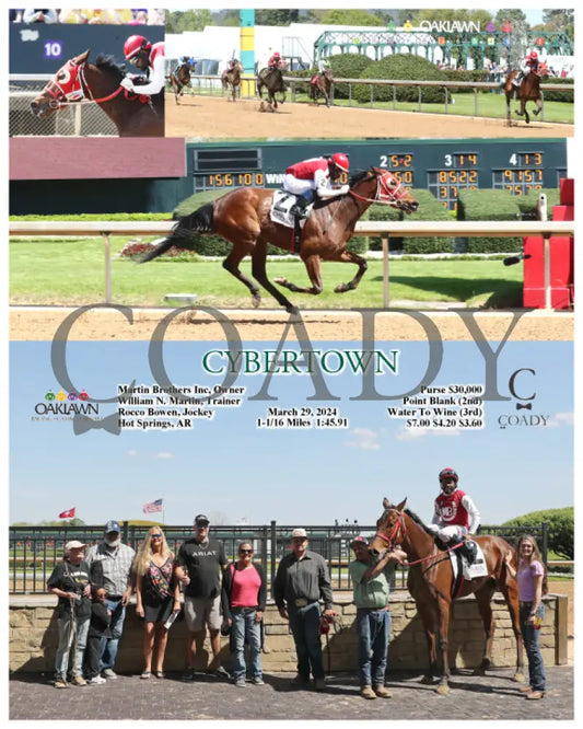 Cybertown - 03 - 29 - 24 R04 Op Oaklawn Park