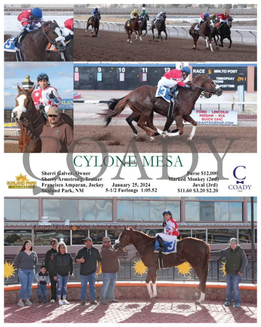 Cylone Mesa - 01-25-24 R06 Sun Sunland Park