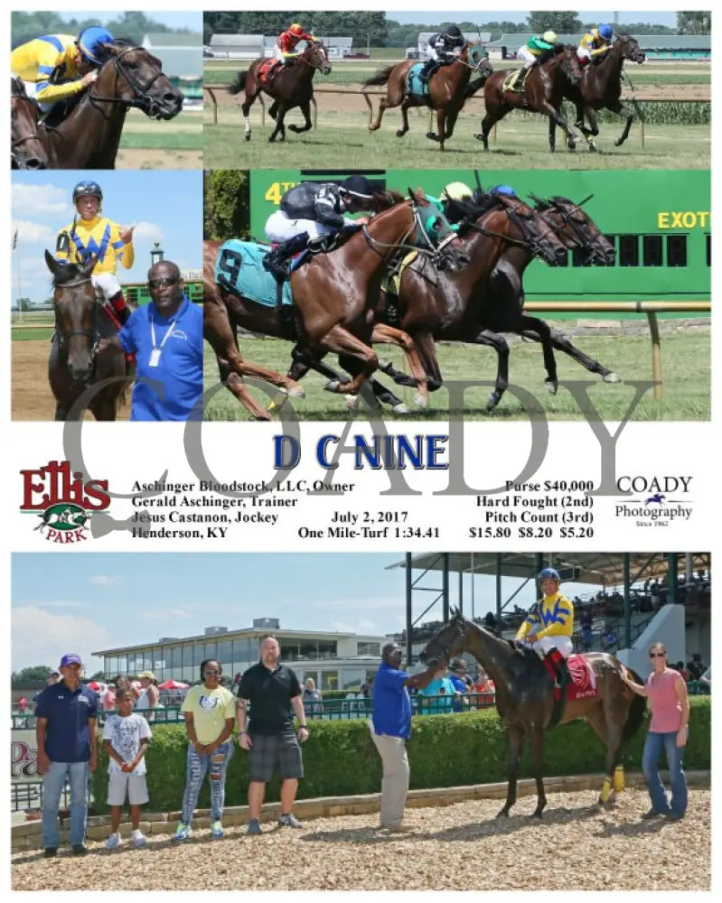 D C Nine - 070217 Race 05 Elp Ellis Park