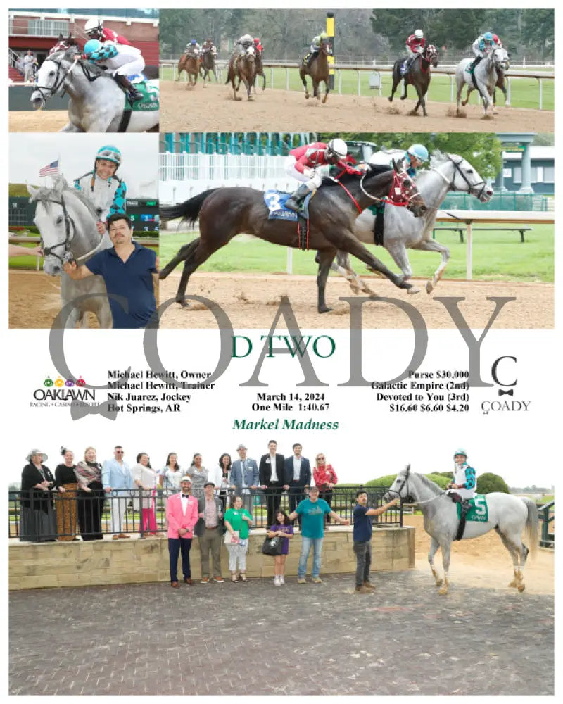 D Two - 03 - 14 - 24 R03 Op Oaklawn Park