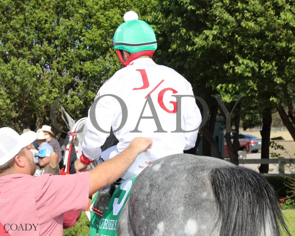 DA EDGE OF GRAY - Jess Burner Stakes - 06-01-25 - R10 - Ruidoso Downs - Silks Ruidoso Downs