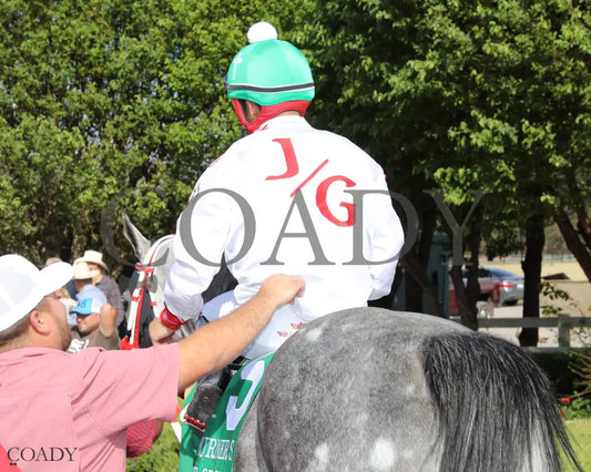 DA EDGE OF GRAY - Jess Burner Stakes - 06-01-25 - R10 - Ruidoso Downs - Silks Ruidoso Downs