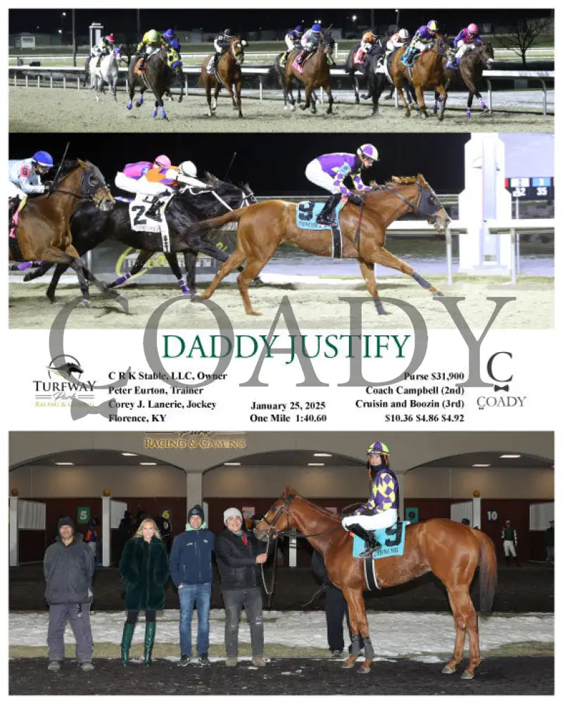 Daddy Justify - 01-25-25 R09 Tp Turfway Park