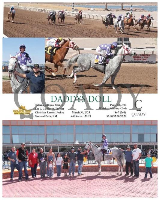 DADDYS DOLL - 03-30-25 - R08 - SUN Sunland Park