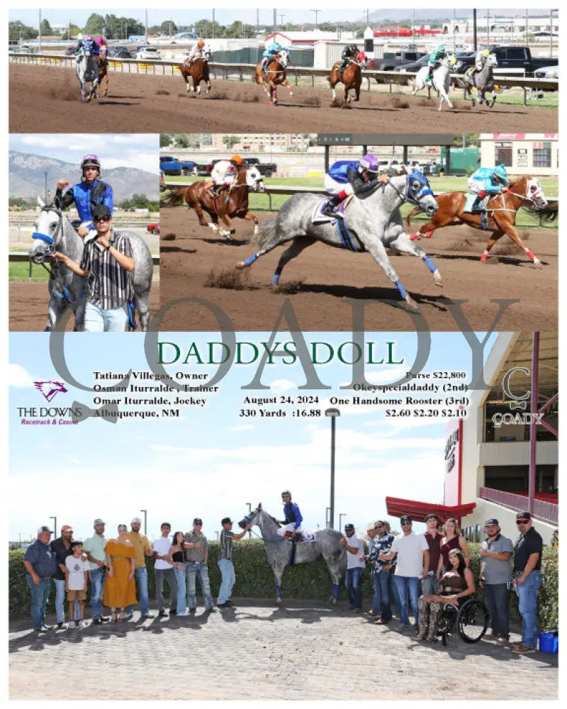 Daddys Doll - 08-24-24 R08 Alb Downs At Albuquerque