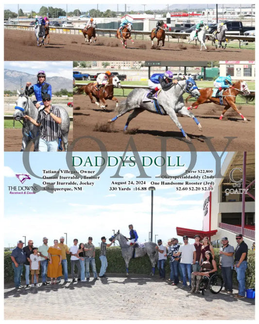 Daddys Doll - 08-24-24 R08 Alb Downs At Albuquerque