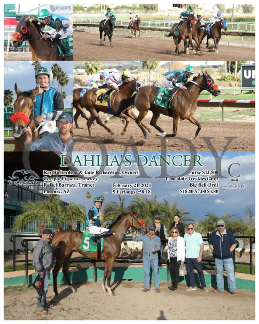 Dahlia’s Dancer - 02-21-24 R08 Tup Turf Paradise