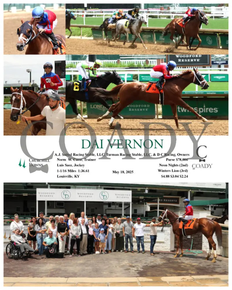 DAI VERNON - 05-18-25 - R03 - CD Churchill Downs