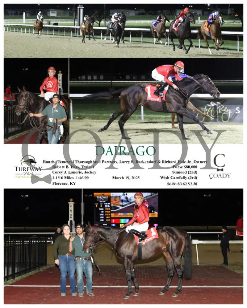 DAIRAGO - 03-19-25 - R08 - TP Turfway Park