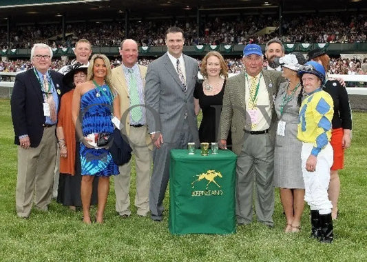 Daisy Devine - 041412 Race 08 Present Keeneland