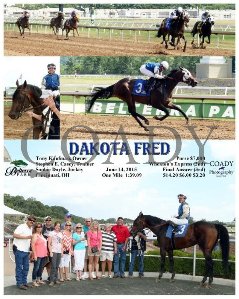 Dakota Fred - 061415 Race 06 Btp Belterra Park