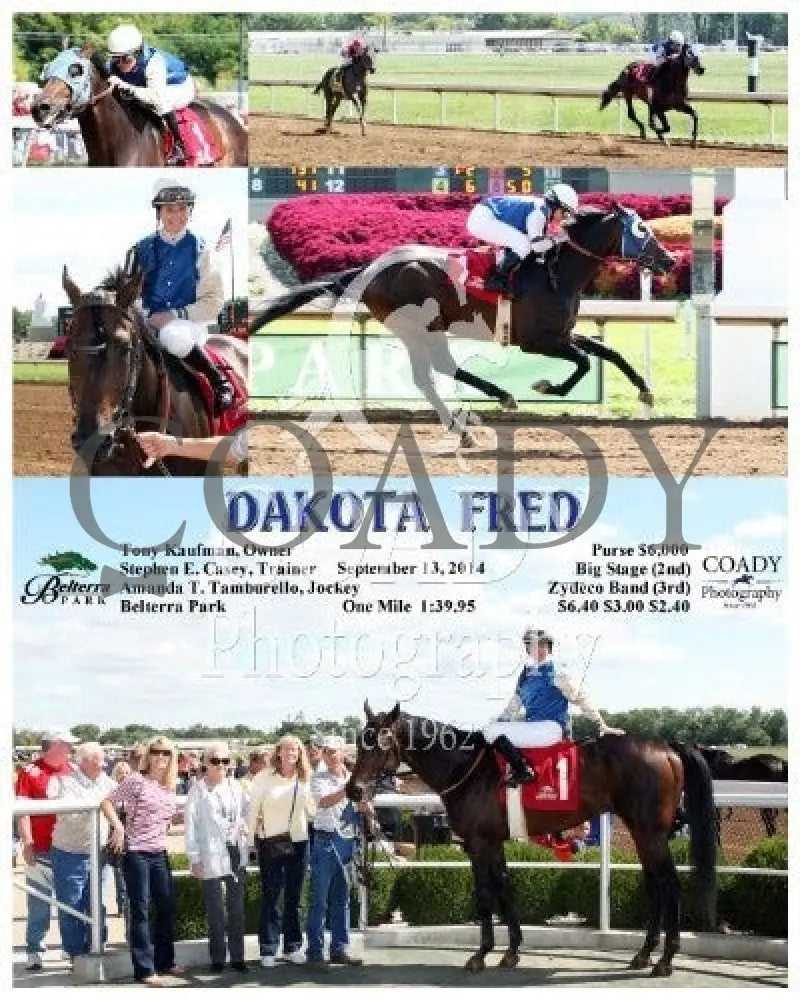 Dakota Fred - 091314 Race 03 Btp Belterra Park