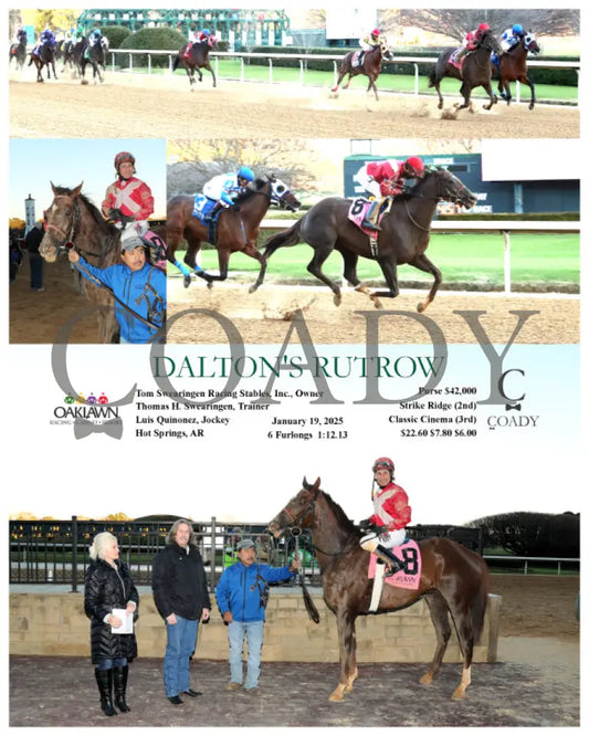 Dalton’s Rutrow - 01-19-25 R10 Op Oaklawn Park