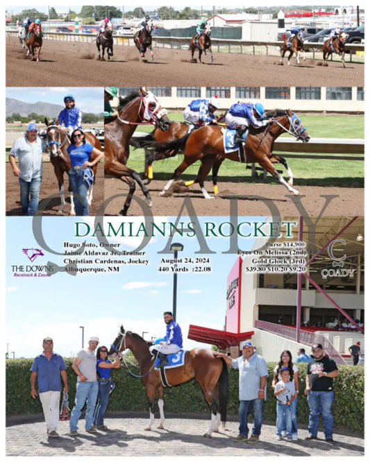 Damianns Rocket - 08-24-24 R06 Alb Downs At Albuquerque