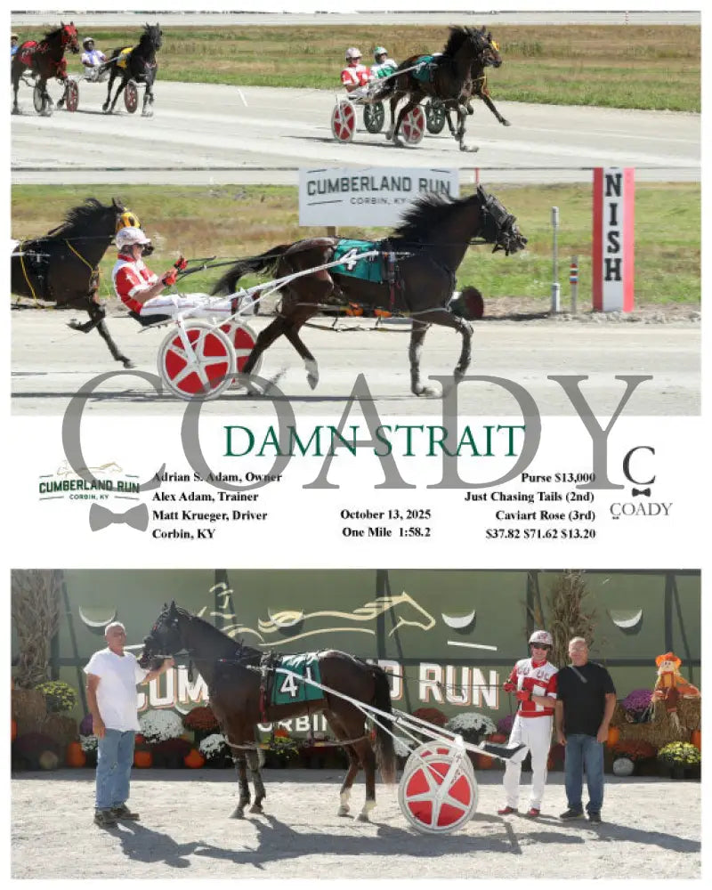 DAMN STRAIT - 10-13-25 - R01 - CMR Presque Isle Downs